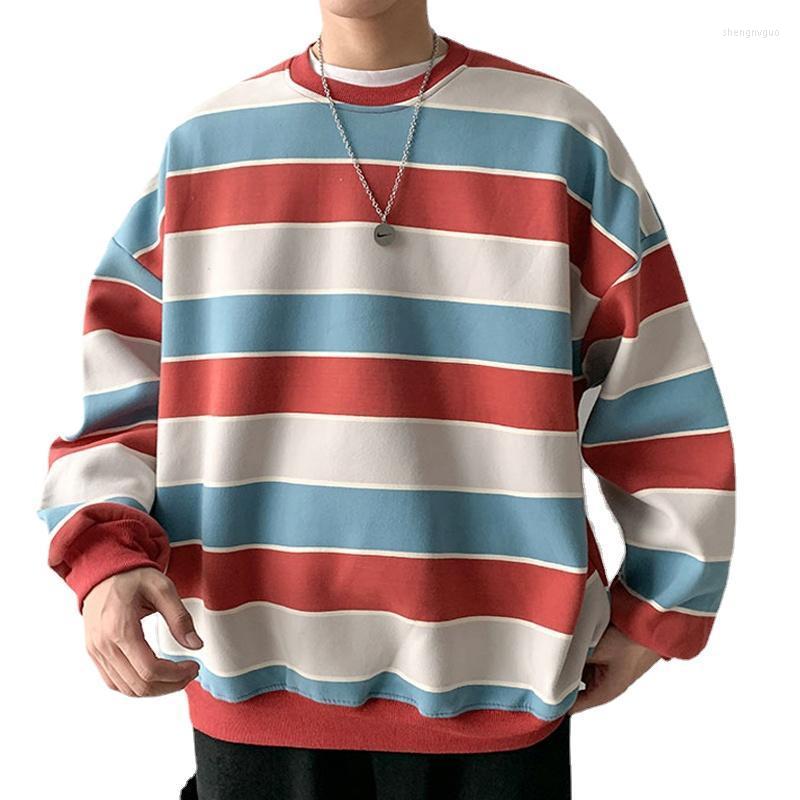 Men' Hoodies & Sweatshirts 2022 Spring Autumn Striped Mens Casual Male Streetwear Long Sleeve Pullover Men Oversize, White
Men' Hoodies & Sweatshirts 2022 Spring Autumn Striped Mens Casual Male Streetwear Long Sleeve Pullover Men Oversize, White