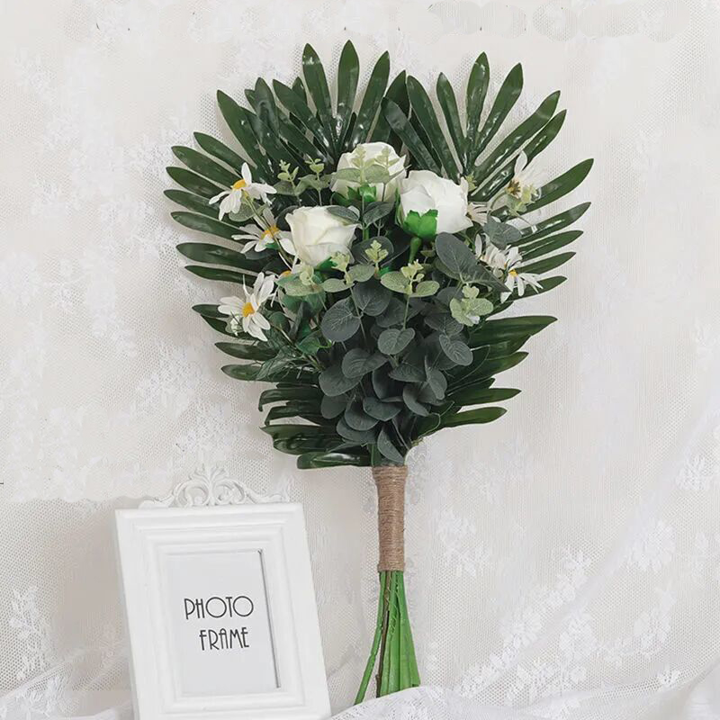 Hand flower forest is Korean-style holding flower living room bedroom decoration props simulation bouquet photo studio wedding photography travel phot