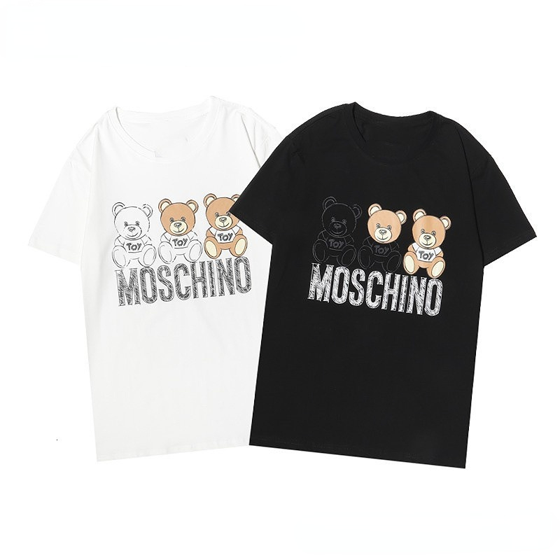 Men's T-Shirts designer Fashion brand new moschin mochino bear short sleeve t-shirt men's and women's cartoon three letter printing 33M6, 1# packing bag
Men's T-Shirts designer Fashion brand new moschin mochino bear short sleeve t-shirt men's and women's cartoon three letter printing 33M6, 1# packing bag