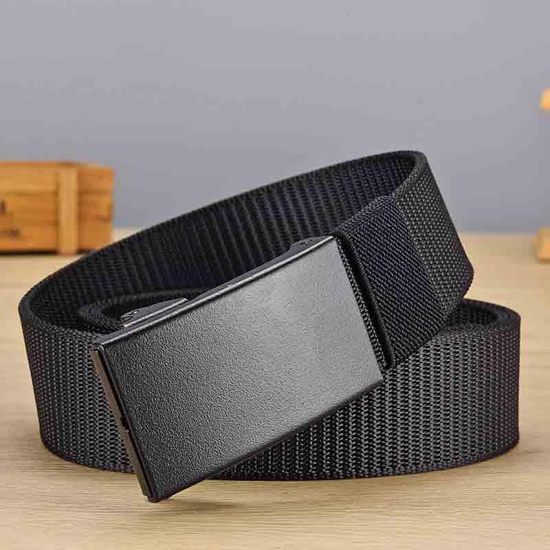 Belts Men Casual Canvas Business Automatic Buckle Weave Male Girdle Brand Design Fashion Waistband KT205, Black
Belts Men Casual Canvas Business Automatic Buckle Weave Male Girdle Brand Design Fashion Waistband KT205, Black