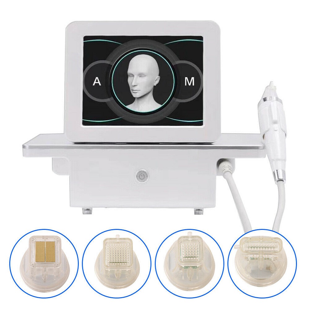 Portable Acne Scars Stretch Marks Removal Fractional RF Microneedling Radio Frequency Skin Tightening Machine