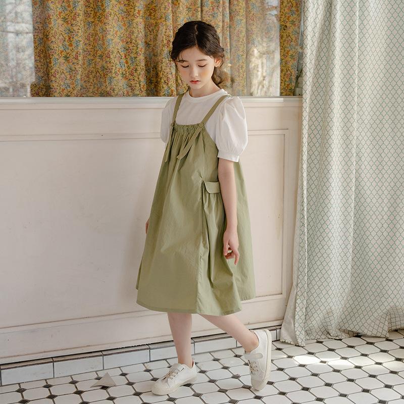 Clothing Sets Girls Clothes Casual Tops Tees And Overalls Dress 2 Pcs Suits Children Set Boutique Kids 6 8 10 12 14 16 Yrs, Green
Clothing Sets Girls Clothes Casual Tops Tees And Overalls Dress 2 Pcs Suits Children Set Boutique Kids 6 8 10 12 14 16 Yrs, Green