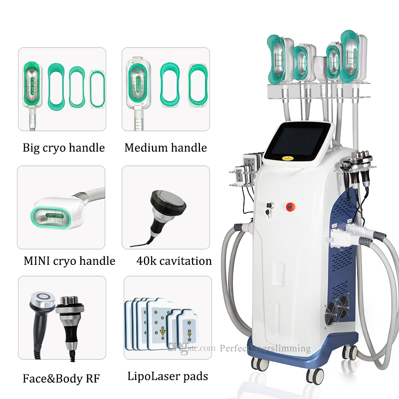 CE Cryolipolysis body contouring machine fat freezing 360 cryo liposuction equipment lipo laser slimming machines 2 years warranty