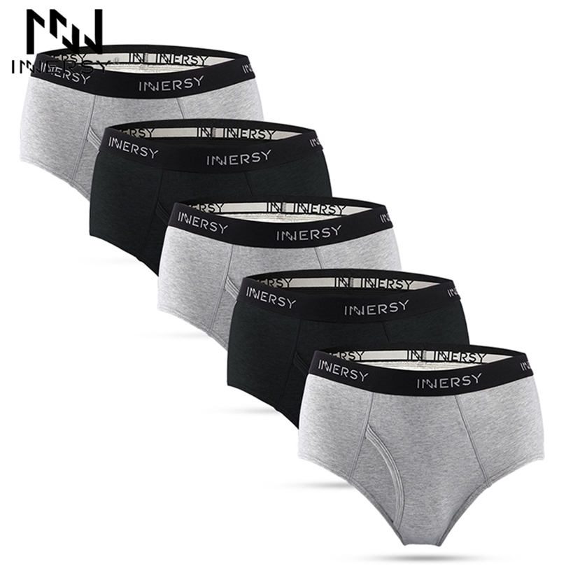 Innersy Short 5Pcs lot Underwear Breathable Boxers Modal Boxer Men Sexy Boxer Cotton Underwear Plus Size Boxers Men shorts T200511
