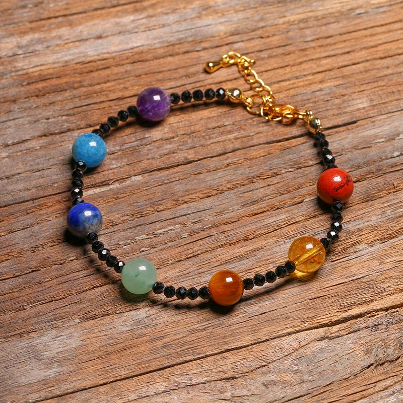 Beaded Strands Natural Faceted 3MM Black Spinel Beads Bracelet Red Jasper Citrine Tiger Eye Aventurine Lapis Lazuli Apatite Amethyst Jewelry
Beaded Strands Natural Faceted 3MM Black Spinel Beads Bracelet Red Jasper Citrine Tiger Eye Aventurine Lapis Lazuli Apatite Amethyst Jewelry