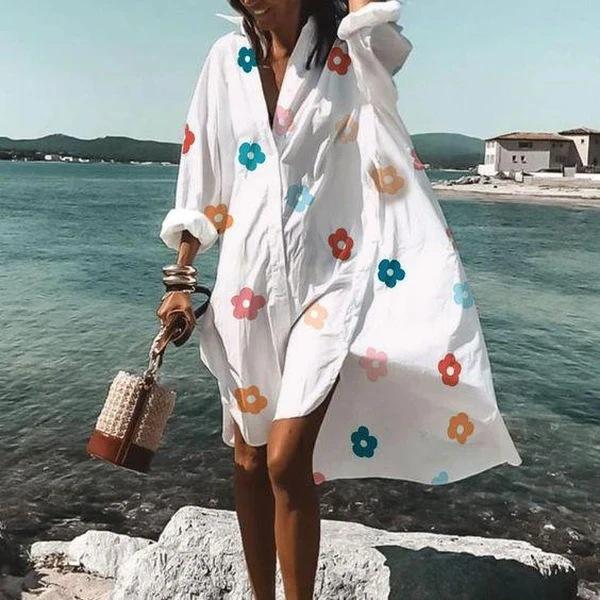 Plus Size Dresses Women V Neck Floral Print Dress Casual 2022 Spring Long Sleeve Irregular Shirt Summer Loose Beach Midi Vestidos, Style 8
Plus Size Dresses Women V Neck Floral Print Dress Casual 2022 Spring Long Sleeve Irregular Shirt Summer Loose Beach Midi Vestidos, Style 8