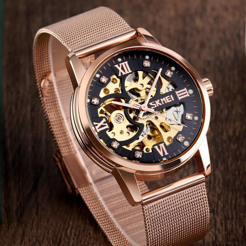 Wristwatches Creative Automatic Watch Men Mechanical Mens Gear Hollow Art Dial Strainless Steel Strap Relogio Masculino SKMEIWristwatches, Silver
Wristwatches Creative Automatic Watch Men Mechanical Mens Gear Hollow Art Dial Strainless Steel Strap Relogio Masculino SKMEIWristwatches, Silver