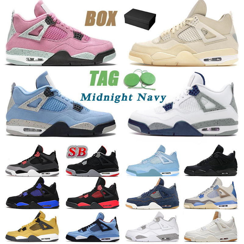 With Box Jumpman 4 4s IV Men Designer Basketball Shoes Midnight Navy Oklahoma Sooners Cactus Jack Black Cat Psgs Sail Pink Blue Thunder Sneakers Trainers Big Size 13, 40-47 court purple
With Box Jumpman 4 4s IV Men Designer Basketball Shoes Midnight Navy Oklahoma Sooners Cactus Jack Black Cat Psgs Sail Pink Blue Thunder Sneakers Trainers Big Size 13, 40-47 court purple
