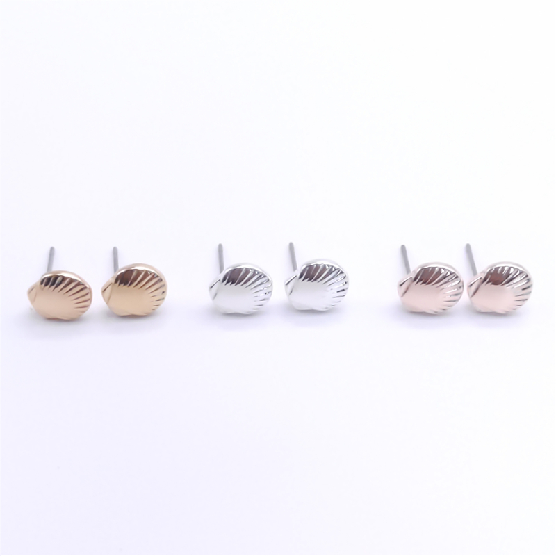 Fashion New shell-shaped ear stud wholesale Symmetrical earrings Gold color earrings for women
Fashion New shell-shaped ear stud wholesale Symmetrical earrings Gold color earrings for women