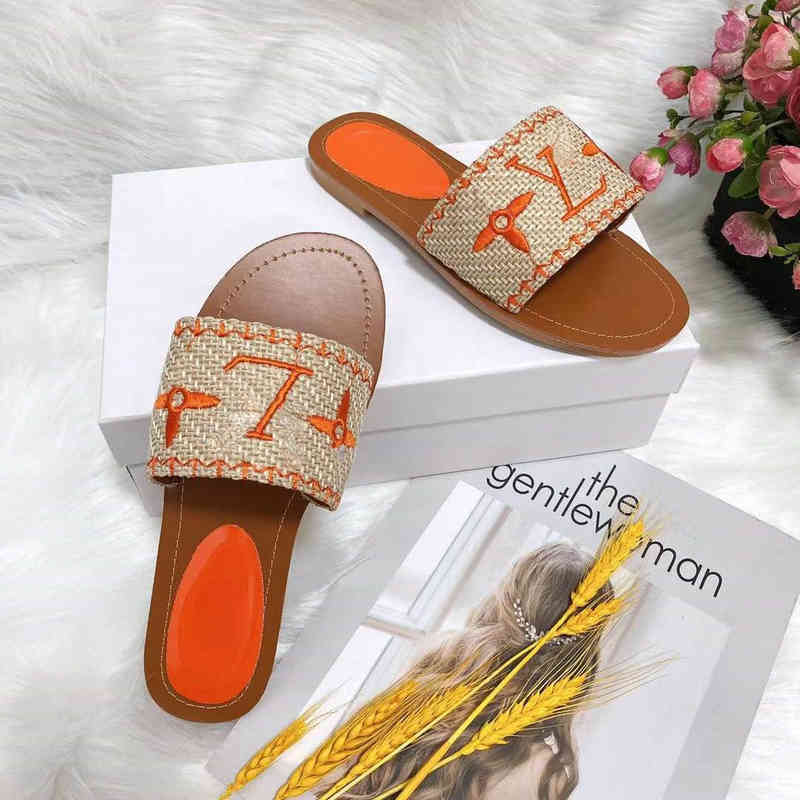2023 Designer Luxury Women's Linen Slippers Summer Beach Outdoor Fashion Brand Alphabet Embroidery Size 37-42, Black(with logo)
2023 Designer Luxury Women's Linen Slippers Summer Beach Outdoor Fashion Brand Alphabet Embroidery Size 37-42, Black(with logo)