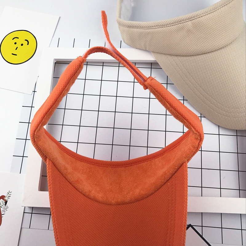 Summer Sun Visor Hat Long Caps Unisex Visual Protection s s UV Protective Empty Top Light Sports Cap Men Women 220707