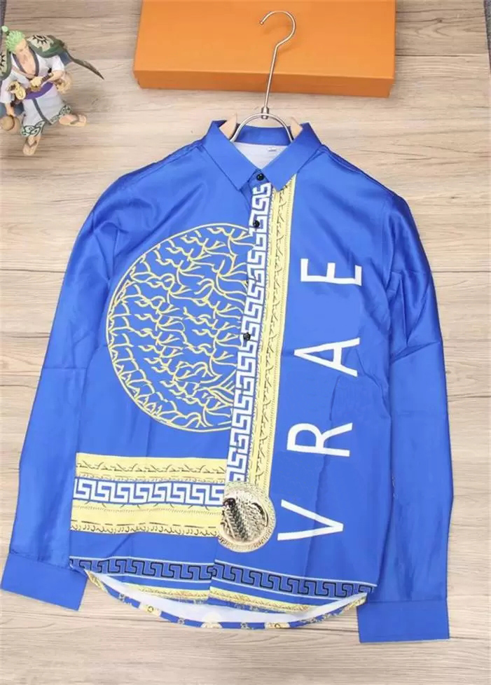 European and American men's clothing brand shirt designer fashion luxury retro Medusa print Hawaii a variety of style shirt trend leisure slim ironed cotton M-3XL#G620
European and American men's clothing brand shirt designer fashion luxury retro Medusa print Hawaii a variety of style shirt trend leisure slim ironed cotton M-3XL#G620