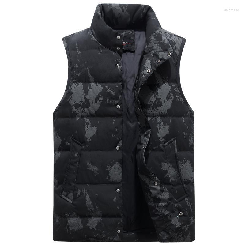Men's Vests 7 Color Large Size Winter Down Vest Men Body Warmer Thickened Autumn Sleeveless Jackets Male Casual Work Waistcoat Plus 4XL Kare, Navy blue vest
Men's Vests 7 Color Large Size Winter Down Vest Men Body Warmer Thickened Autumn Sleeveless Jackets Male Casual Work Waistcoat Plus 4XL Kare, Navy blue vest