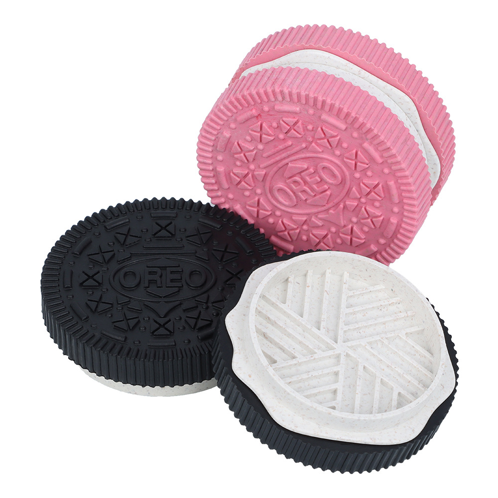 52mm 2 Layers Environmental Friendly Plastic Hookahs Smoke Grinder Mini Oreo Cookie Shape Spice Grinders Smoking Accessory
52mm 2 Layers Environmental Friendly Plastic Hookahs Smoke Grinder Mini Oreo Cookie Shape Spice Grinders Smoking Accessory
