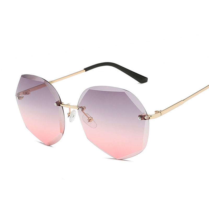 Sunglasses Rimless Round Women Luxury Polygon Sun Glasses Ladies Big Frame Ocean Mirror Metal Gradient Gafas De Sol MujerSunglasses
Sunglasses Rimless Round Women Luxury Polygon Sun Glasses Ladies Big Frame Ocean Mirror Metal Gradient Gafas De Sol MujerSunglasses