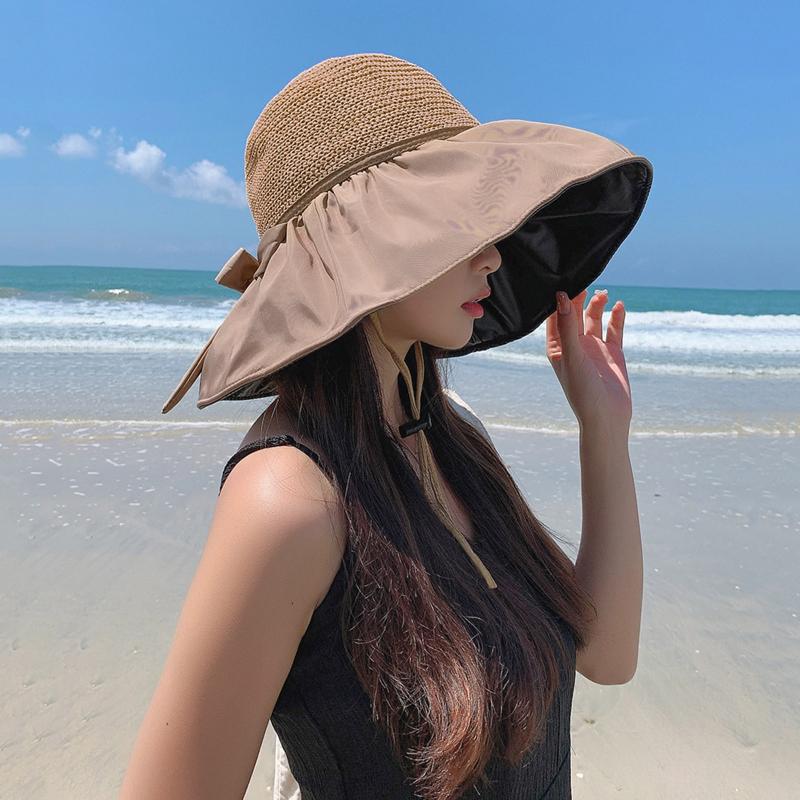 Wide Brim Hats Summer Straw Hat For Women High Quality Weave Beach Cap Uv Protection Handmade Panama Travel OutdoorWide, Black
Wide Brim Hats Summer Straw Hat For Women High Quality Weave Beach Cap Uv Protection Handmade Panama Travel OutdoorWide, Black