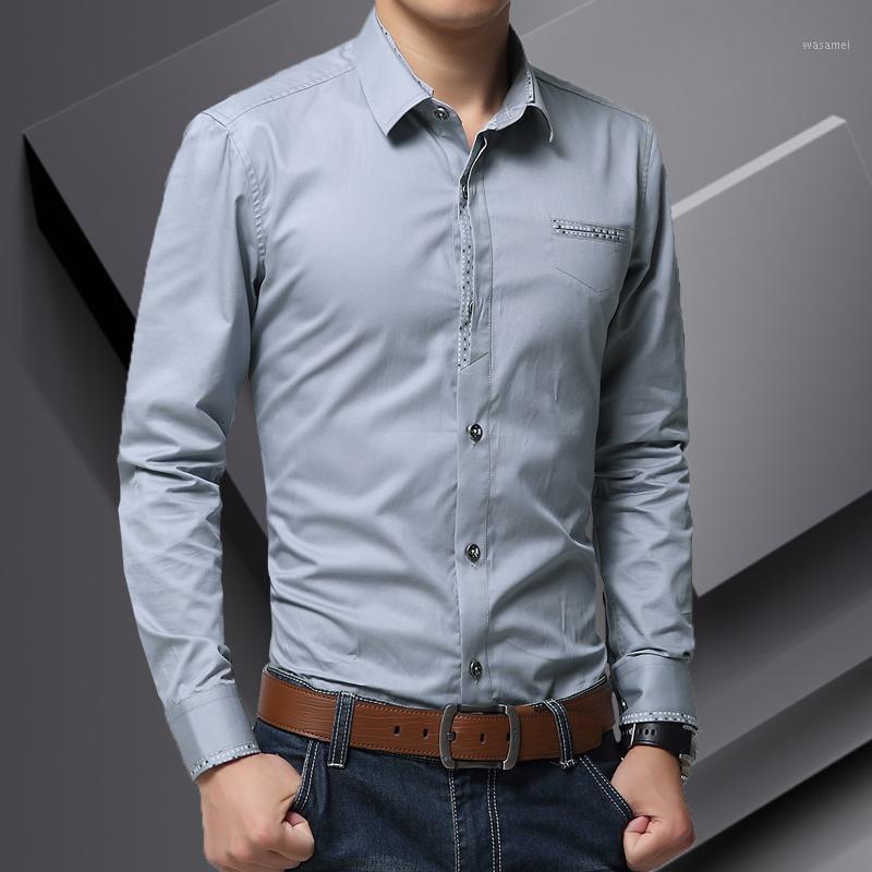 Men's Casual Shirts Spring Autumn Fashion Social Dress Shirt Slim Fit Button Up Long Sleeve White Black Plus Size Cotton, Gray
Men's Casual Shirts Spring Autumn Fashion Social Dress Shirt Slim Fit Button Up Long Sleeve White Black Plus Size Cotton, Gray