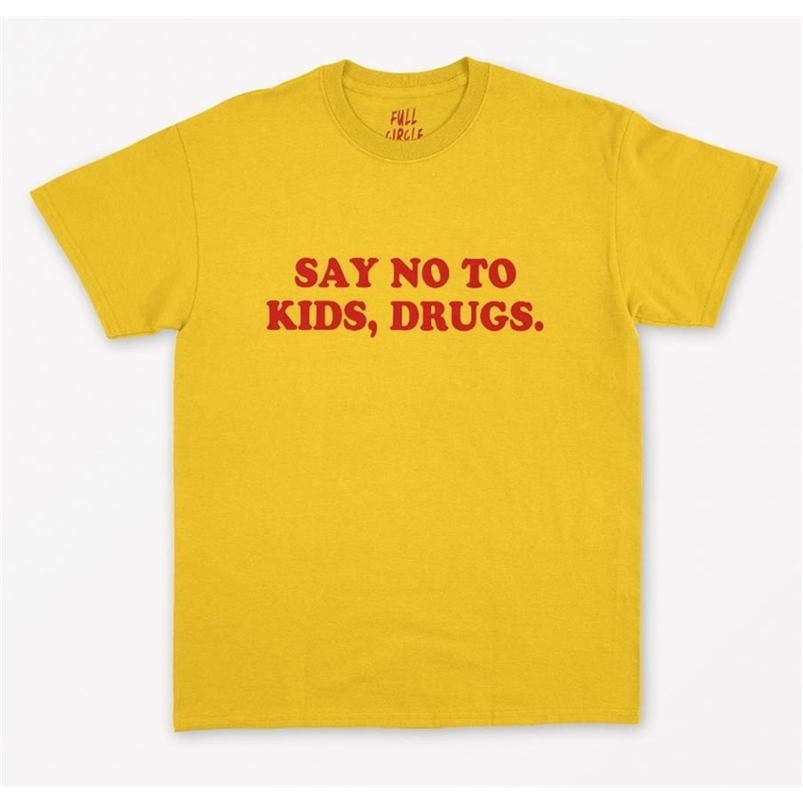 Say No To Kids Drugs red Letters Women T shirt Cotton Casual Funny Shirt For Lady Top Tee Tumblr Hipster Drop Ship 109 220524, Yellow
Say No To Kids Drugs red Letters Women T shirt Cotton Casual Funny Shirt For Lady Top Tee Tumblr Hipster Drop Ship 109 220524, Yellow