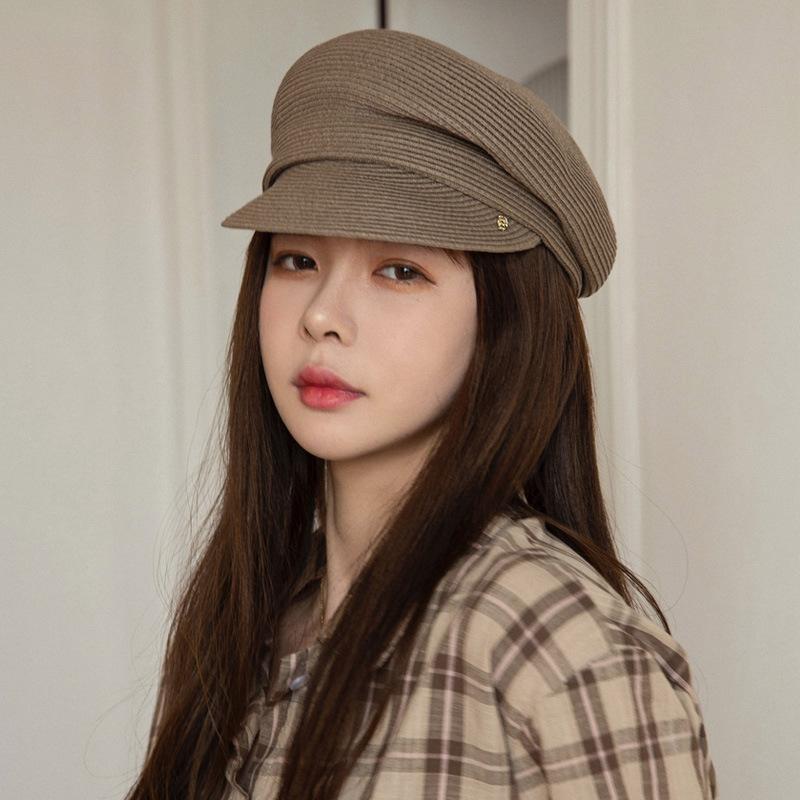 Berets 202203-2509264 Summer Japan Style Natural Plant Fiber Grass Big Hat Fashion Lady Octagonal Men Women Visors CapBerets, Black
Berets 202203-2509264 Summer Japan Style Natural Plant Fiber Grass Big Hat Fashion Lady Octagonal Men Women Visors CapBerets, Black