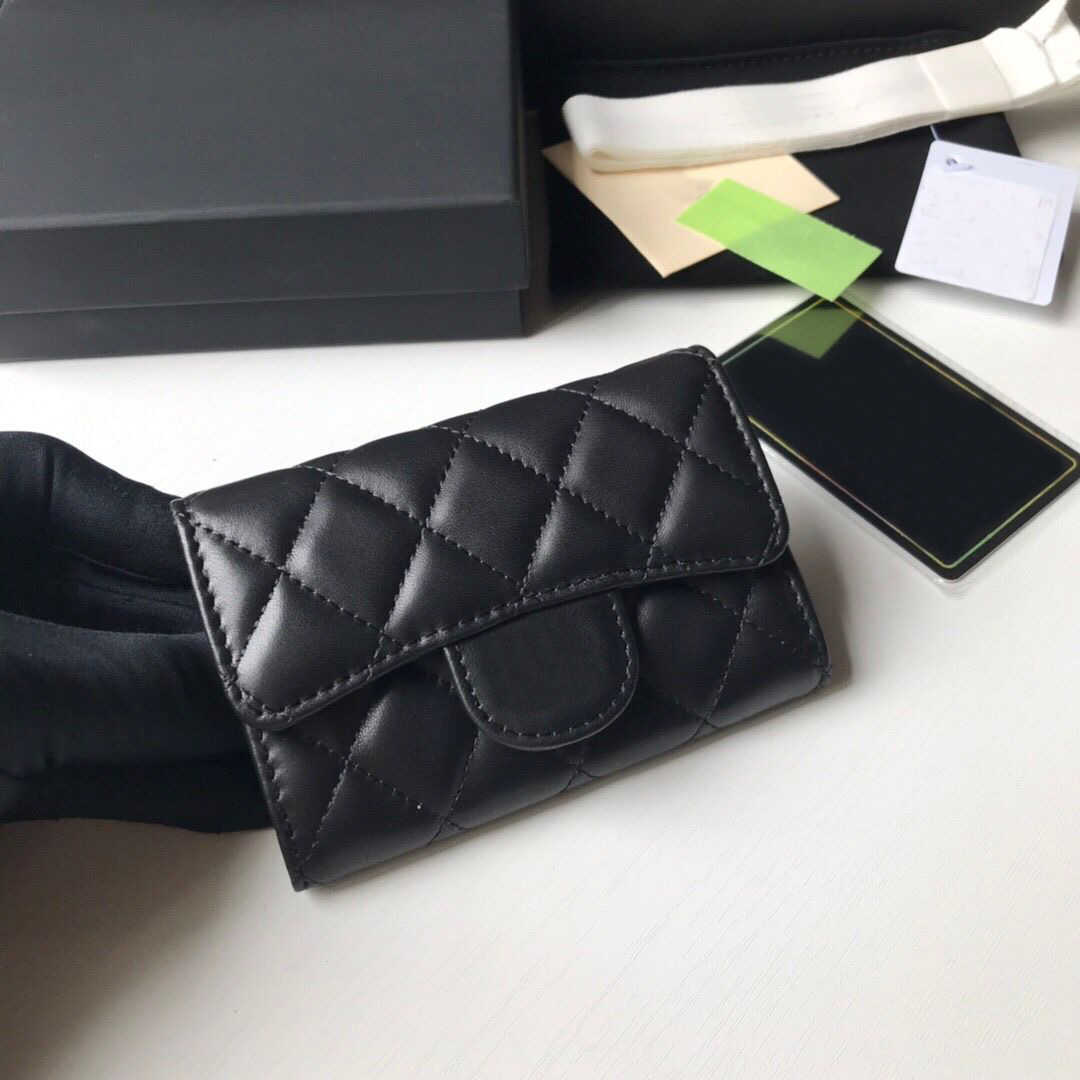 Hot sold Top quality genuinel leather luxurys Designers women wallets Classic womens, Lambskin gold buckle
Hot sold Top quality genuinel leather luxurys Designers women wallets Classic womens, Lambskin gold buckle