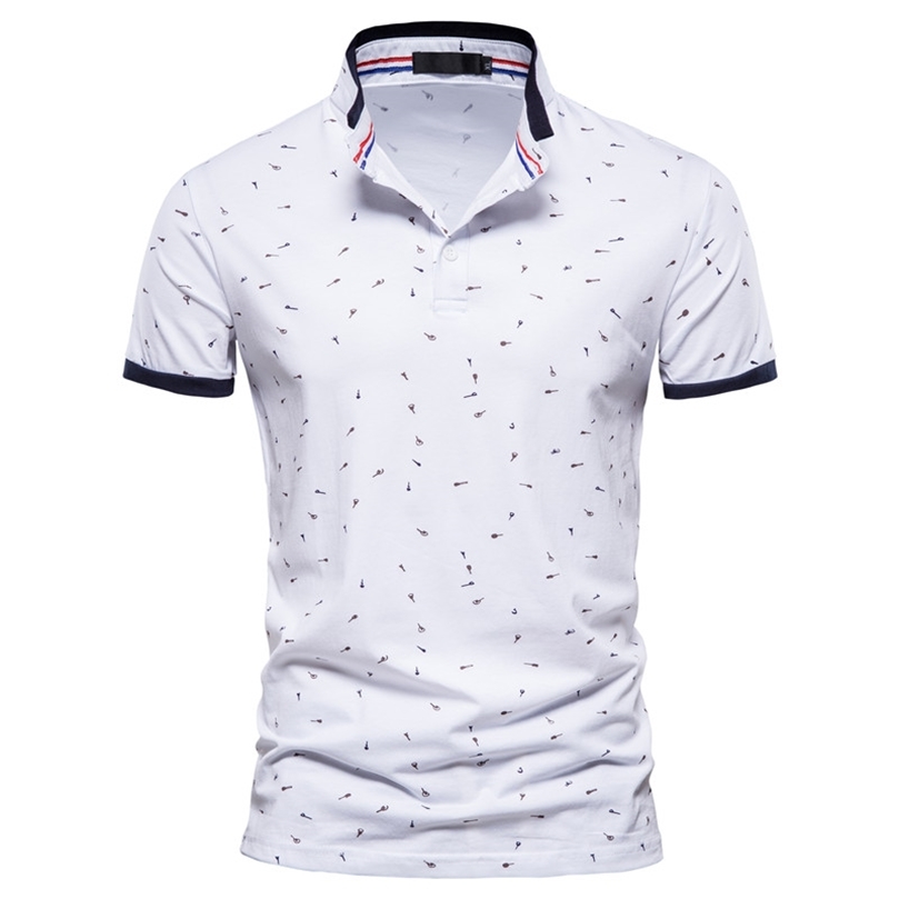 AIOPESON Casual Printed Polo Shirts Men Slim Fit Stand Collar Cotton Mens TShirt Summer High Quality Classic Men Clothing 220704, Dark blue
AIOPESON Casual Printed Polo Shirts Men Slim Fit Stand Collar Cotton Mens TShirt Summer High Quality Classic Men Clothing 220704, Dark blue