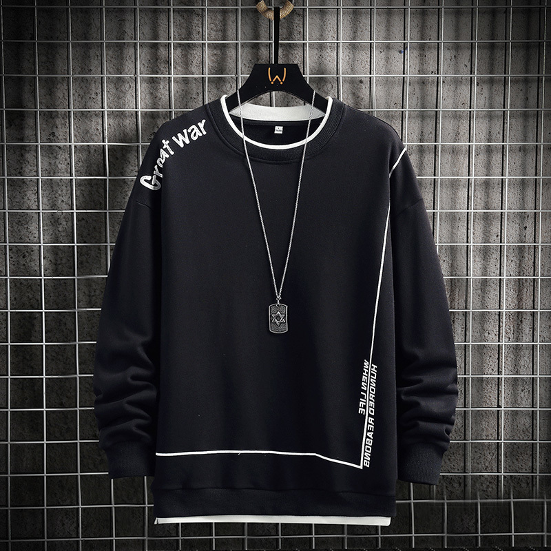 Autumn Mens Harajuku Sweatshirts Letter Print Top Casual ONeck Pullover Long Sleeve Sweatshirt Mens Hoodie Streetwear 220816, Zl207black
Autumn Mens Harajuku Sweatshirts Letter Print Top Casual ONeck Pullover Long Sleeve Sweatshirt Mens Hoodie Streetwear 220816, Zl207black