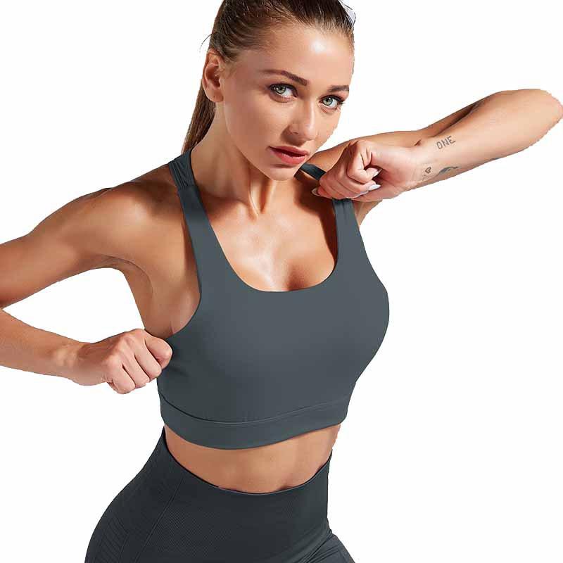 Women' Tanks & Camis High Impact Sports Bra With Pad Push Up Seamless Brassiere Top Women Fitness Gym Workout Vest Wear Active Tank, W004 dark grey
Women' Tanks & Camis High Impact Sports Bra With Pad Push Up Seamless Brassiere Top Women Fitness Gym Workout Vest Wear Active Tank, W004 dark grey
