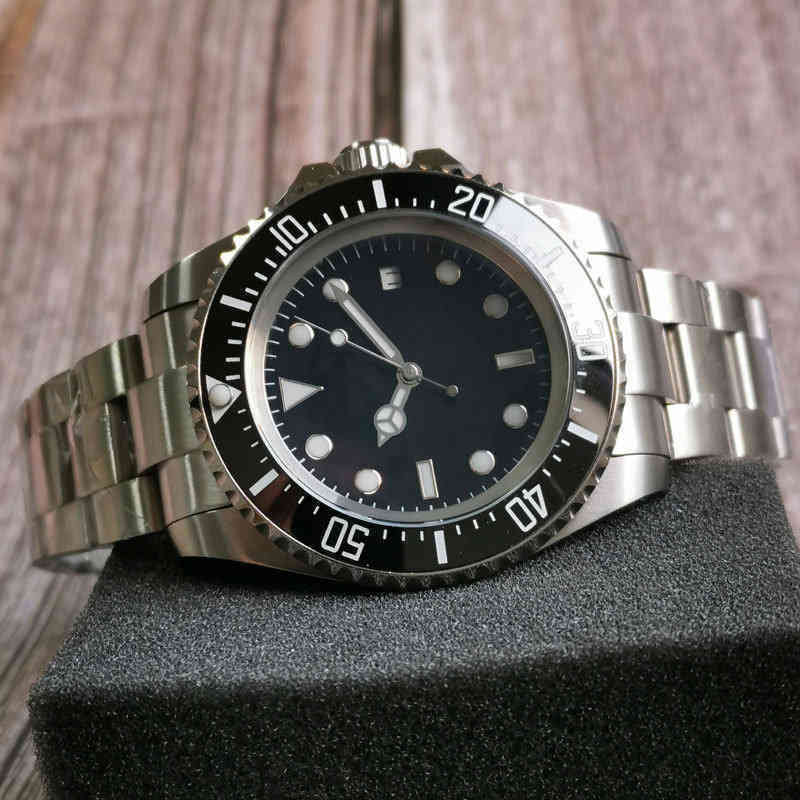 uxury watch Date Gmt SEA BLACK Dial 44mm Big Mechanical Men Watch Rotating Bezel Ceramic Insert 24 Jewels NH35A MIYOTA 8215 Oyster Strap, Mingzhu 2813
uxury watch Date Gmt SEA BLACK Dial 44mm Big Mechanical Men Watch Rotating Bezel Ceramic Insert 24 Jewels NH35A MIYOTA 8215 Oyster Strap, Mingzhu 2813