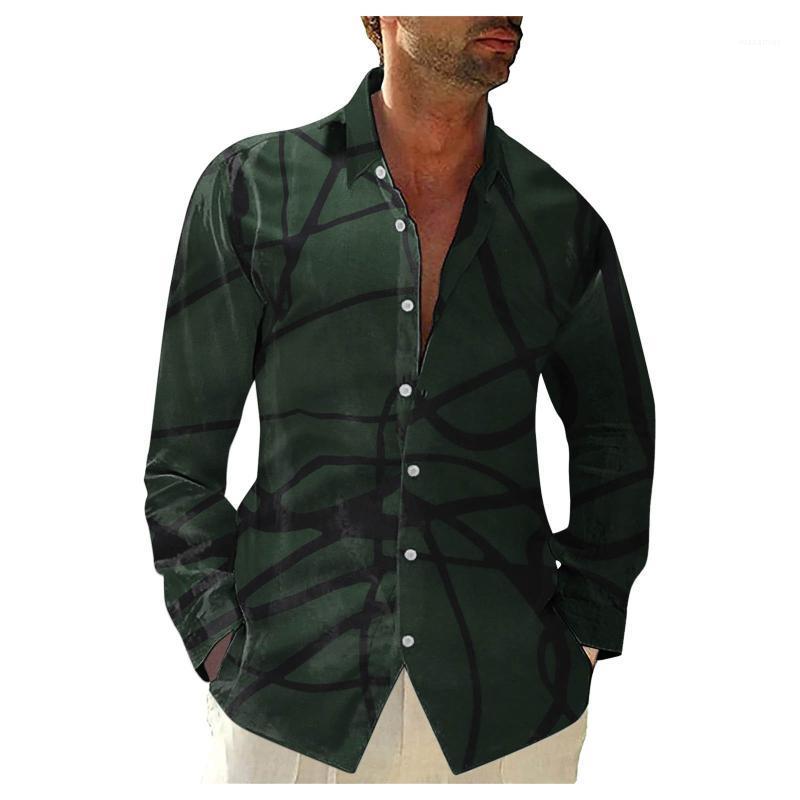 Men's Casual Shirts Fashion For Men Long Sleeve Floral Print Shirt Autumn Oversize Camisa Button Lapels Collar Turn Down, Green
Men's Casual Shirts Fashion For Men Long Sleeve Floral Print Shirt Autumn Oversize Camisa Button Lapels Collar Turn Down, Green