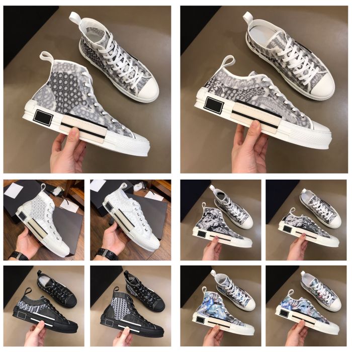 With Box Top Quality Designer B23 shoe 13colour transparent printing luxury high-top Genuine Leather casual shoes b22 canvas man woman fashion sneakers size 35-45
With Box Top Quality Designer B23 shoe 13colour transparent printing luxury high-top Genuine Leather casual shoes b22 canvas man woman fashion sneakers size 35-45