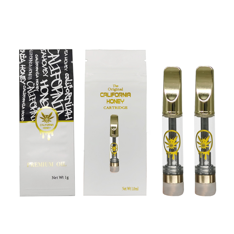 California Honey Vape Cartridge Golden Vapes Pen Cart 510 Atomizer 0.8ml 1ml Carts Glass Tank Vaporizer Copper Drip Empty Vaporizers Gold Ecig
California Honey Vape Cartridge Golden Vapes Pen Cart 510 Atomizer 0.8ml 1ml Carts Glass Tank Vaporizer Copper Drip Empty Vaporizers Gold Ecig