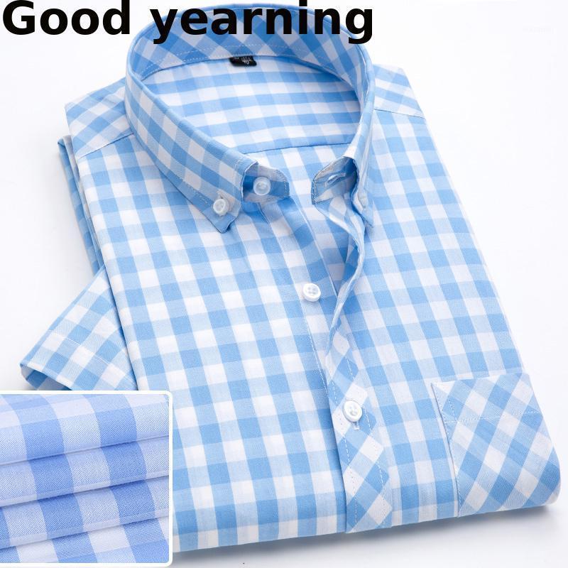 Camisa Men Plaid Shirt For Summer Short Sleeve Slim Fit Casual Easy Mens Checked Design Leisure Teenage Boys Business Men' Shirts, Gd501
Camisa Men Plaid Shirt For Summer Short Sleeve Slim Fit Casual Easy Mens Checked Design Leisure Teenage Boys Business Men' Shirts, Gd501