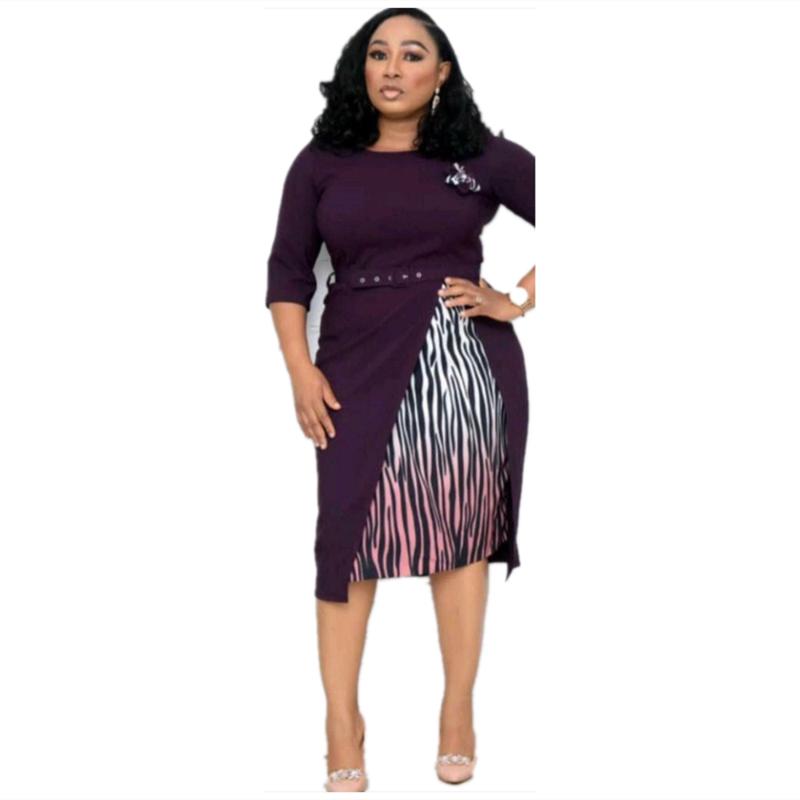 Plus Size Dresses African And Turkey Style Sashes Striped Patchwork Dress For WomenPlus, Black
Plus Size Dresses African And Turkey Style Sashes Striped Patchwork Dress For WomenPlus, Black