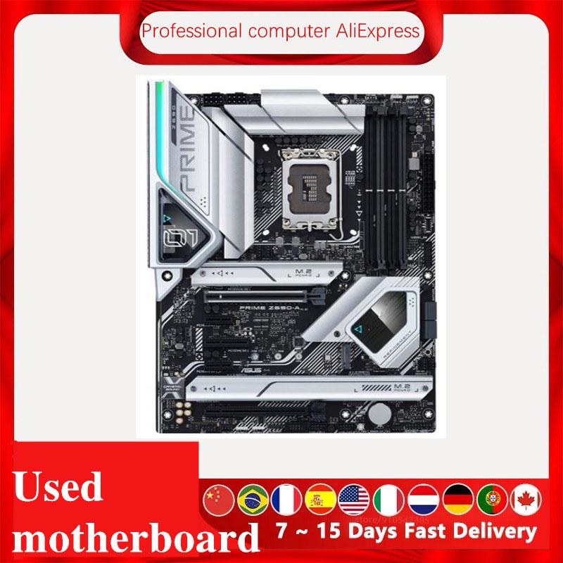 Motherboards For Asus PRIME Z690-A Original Desktop Intel Z690 DDR4 Motherboard LGA 1700 Support 12900KF 12700K 12400
Motherboards For Asus PRIME Z690-A Original Desktop Intel Z690 DDR4 Motherboard LGA 1700 Support 12900KF 12700K 12400