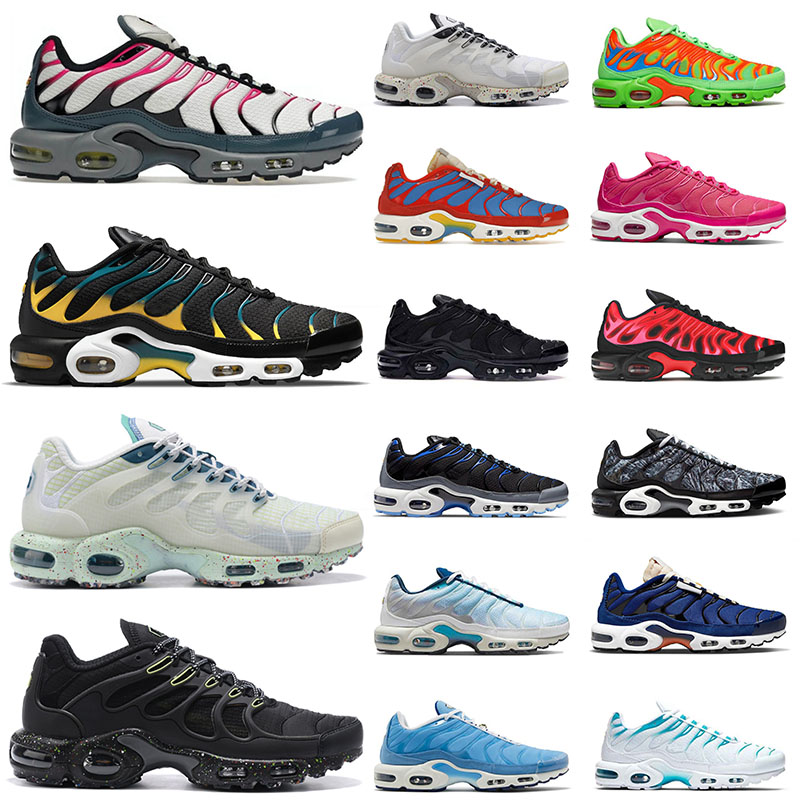 High Quality Plus TN Requin Ultra SE Mens Womens Running Shoes Tns Mercurial Big Size Us 12 Terrascape Mint Green Reflective Black Sneakers Designer Trainers Eur 36-46, 40-46
High Quality Plus TN Requin Ultra SE Mens Womens Running Shoes Tns Mercurial Big Size Us 12 Terrascape Mint Green Reflective Black Sneakers Designer Trainers Eur 36-46, 40-46
