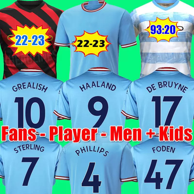 soccer jersey HAALAND 21 22 23 Men short sleeve 93 20 Anniversary DE BRUYNE FODEN fans player version GREALISH MAHREZ 2022 2023 football tops shirt kids kit set uniform, 22/23 away
soccer jersey HAALAND 21 22 23 Men short sleeve 93 20 Anniversary DE BRUYNE FODEN fans player version GREALISH MAHREZ 2022 2023 football tops shirt kids kit set uniform, 22/23 away
