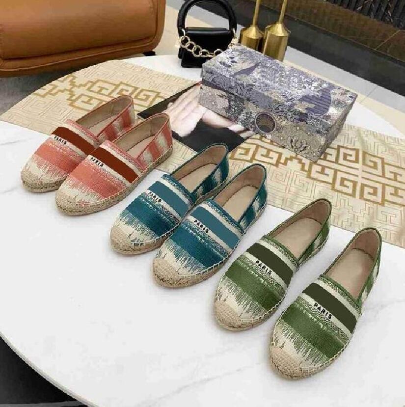 Fisherman Canvas Shoes Designer Women Sandals Casual Espadrilles Ladies Summer Loafers Flat Heel Outdoors Classics Slippers With Box, Color 20 
Fisherman Canvas Shoes Designer Women Sandals Casual Espadrilles Ladies Summer Loafers Flat Heel Outdoors Classics Slippers With Box, Color 20