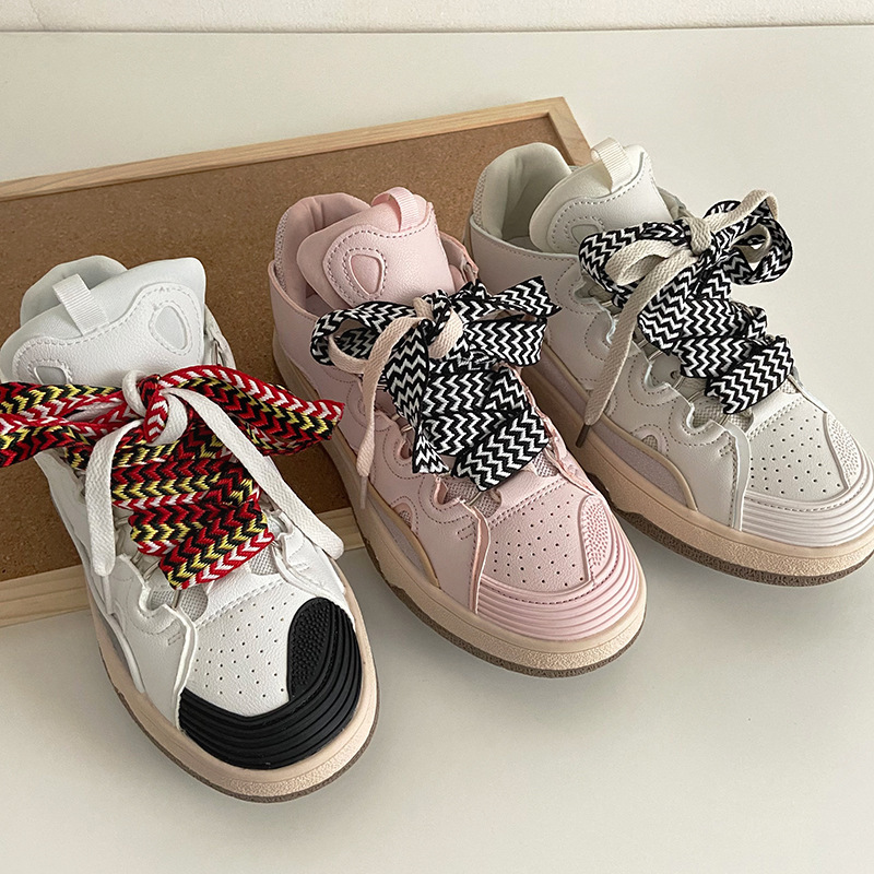 Musim SemiMusim Panas Sepatu Skateboard Baru Pria dan Wanita In Serbaguna Gaya Korea Pelajar Sepatu Sneakers Wanita 220614, Beige
Musim SemiMusim Panas Sepatu Skateboard Baru Pria dan Wanita In Serbaguna Gaya Korea Pelajar Sepatu Sneakers Wanita 220614, Beige