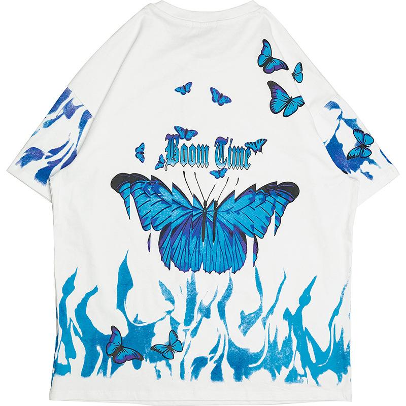 Men's T Shirts Hip Hop Butterfly Flame Shirt Men Streetwear Cotton Harajuku Sweatshirt Oversize O-neck Tshirt Tops Tee Male T-shirt Me, Ivory
Men's T Shirts Hip Hop Butterfly Flame Shirt Men Streetwear Cotton Harajuku Sweatshirt Oversize O-neck Tshirt Tops Tee Male T-shirt Me, Ivory