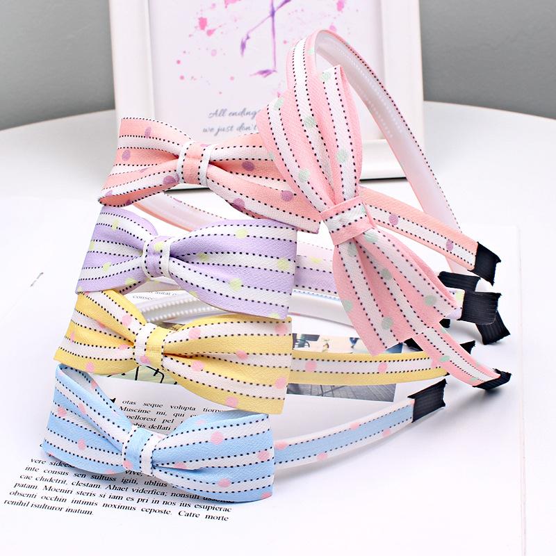 Hair Accessories Girl Korean Style Children's Hairband Striped Bow Headband Scrunchies Band GiftHair, Pink
Hair Accessories Girl Korean Style Children's Hairband Striped Bow Headband Scrunchies Band GiftHair, Pink
