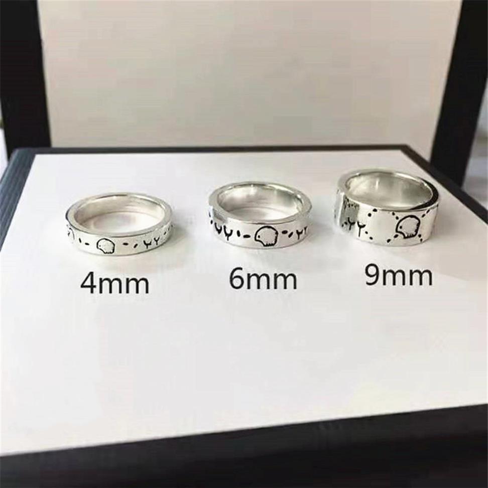 Ring for Man Women Unisex Rings Fashion Ghost Designer Jewelry Sliver Color bijoux designer high quality luxury jewelry original packaging
Ring for Man Women Unisex Rings Fashion Ghost Designer Jewelry Sliver Color bijoux designer high quality luxury jewelry original packaging
