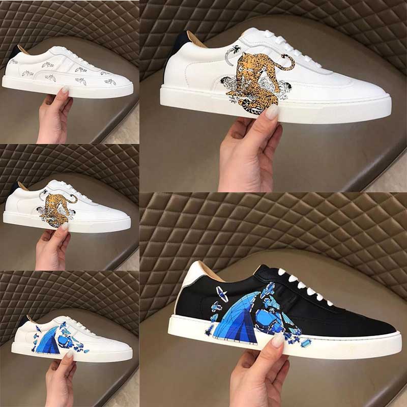 European and American luxury brand men's casual shoes skateboard cloth sail fashion flat deerskinEuropean sneaker, White