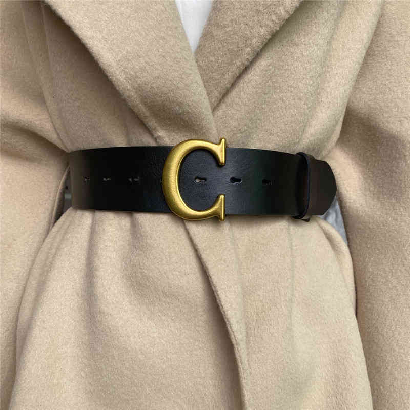 Belts First layer pure cowhide belt women's d-button black leather versatile jeans bandwidth waist cover with coat Z1DL
Belts First layer pure cowhide belt women's d-button black leather versatile jeans bandwidth waist cover with coat Z1DL