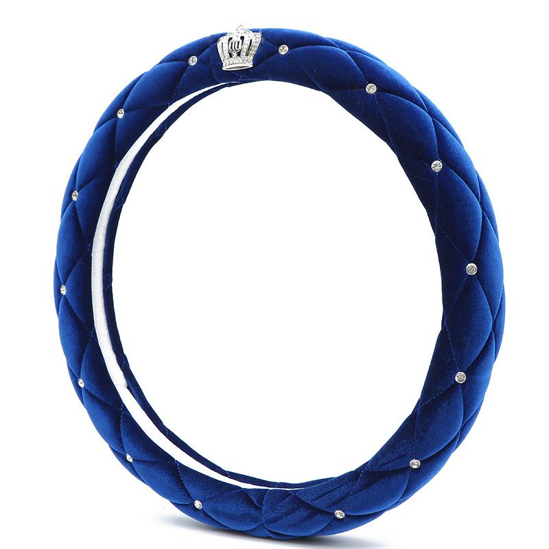Steering Wheel Covers Soft Warm Plush Cover Luxury Non-slip Diamond Velvet Crystal Crown Car Styling Decor Accessories
Steering Wheel Covers Soft Warm Plush Cover Luxury Non-slip Diamond Velvet Crystal Crown Car Styling Decor Accessories