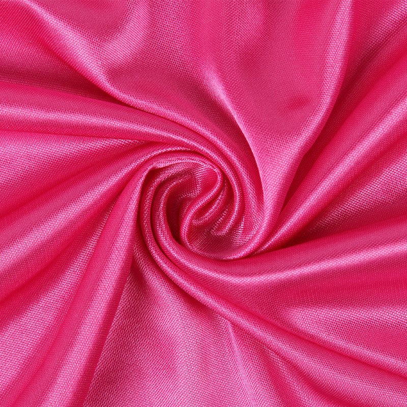 Solid Color Satin Fabric Curtain - Perfect for Wedding Decorations & Performance Costumes (Width 150CM)