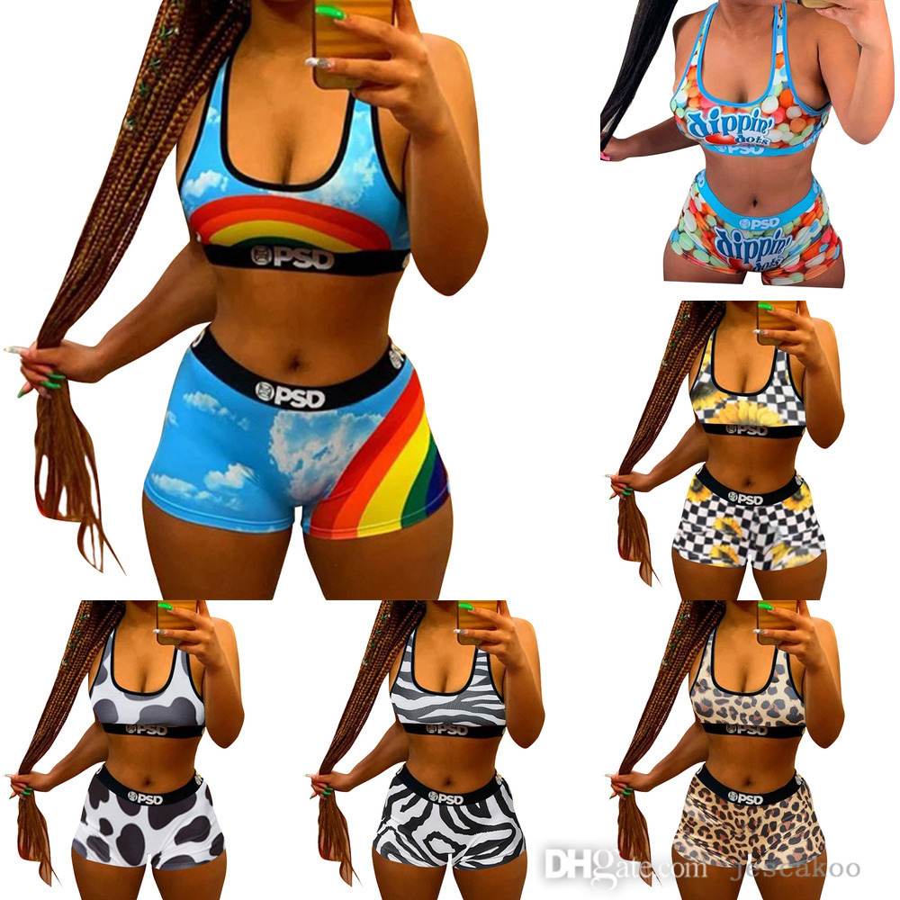 Women Designer Swimwear Sports Vest + Shorts Trunks 2 Piece Swimsuits Tracksuits Quick Dry Beachwear Bikini Set Clothes 2022, #3
Women Designer Swimwear Sports Vest + Shorts Trunks 2 Piece Swimsuits Tracksuits Quick Dry Beachwear Bikini Set Clothes 2022, #3