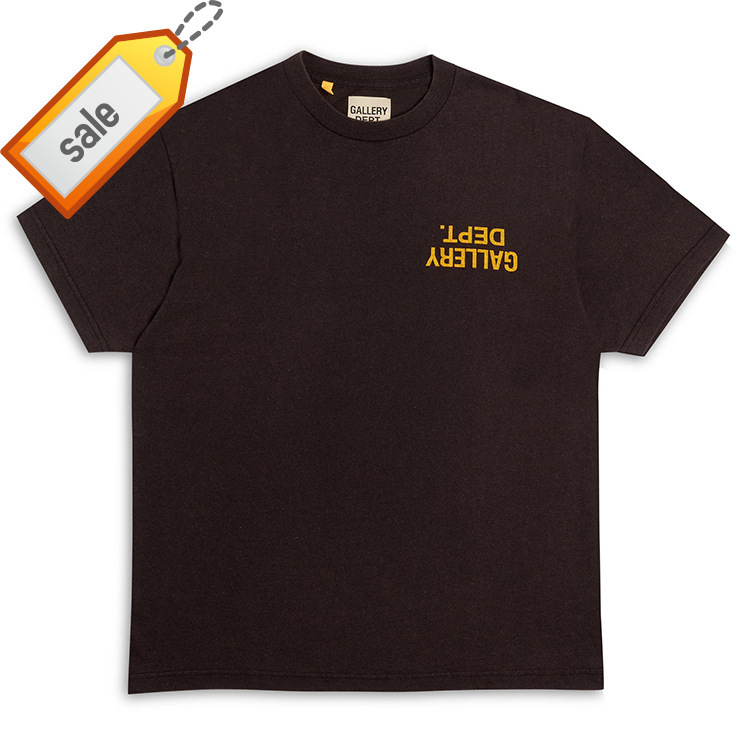 gallerydept t-shirt top Washes Old Alphabet Print Short Sleeve American High Street Fashion Loose T-shirt Men' Summer 2i1, G825 water wash black
gallerydept t-shirt top Washes Old Alphabet Print Short Sleeve American High Street Fashion Loose T-shirt Men' Summer 2i1, G825 water wash black