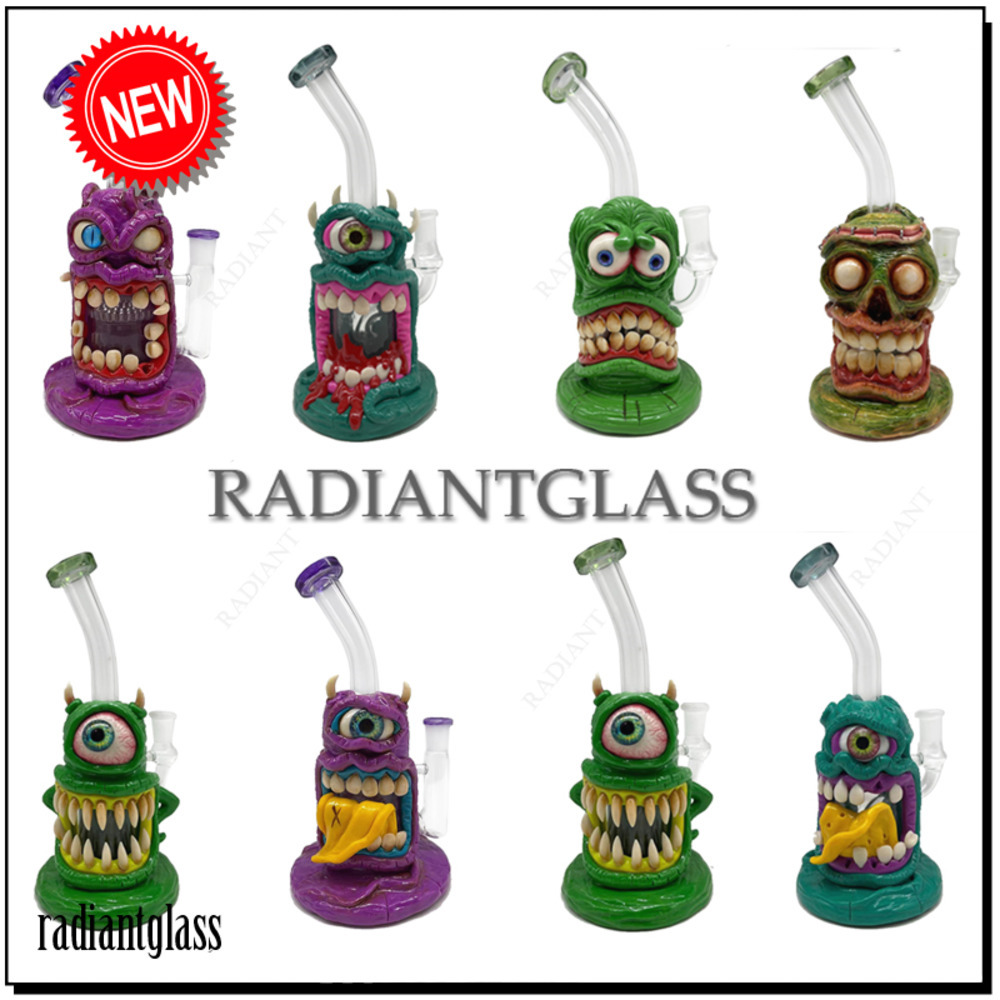 10" Cool Hookah Vintage Cartoon Monster Glass Bong Heady Glass Bongs with Bowl Bent Neck Mini Small Dab Rig
10" Cool Hookah Vintage Cartoon Monster Glass Bong Heady Glass Bongs with Bowl Bent Neck Mini Small Dab Rig
