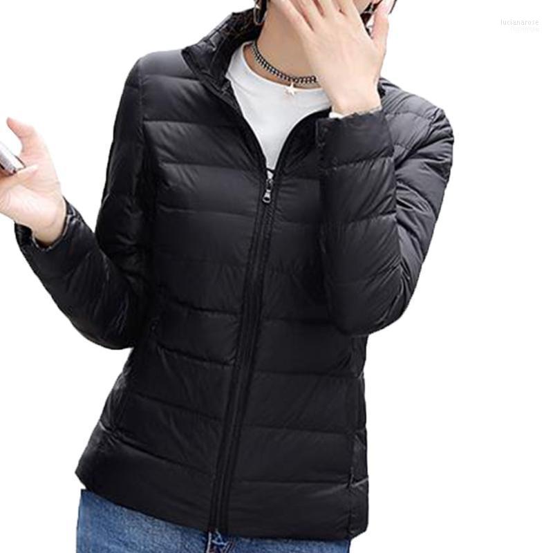 Women Stand Collar Short Windproof Waterproof Casual Lightweight Full-Zip For Winter Long Sleeve Down Jacket Keep Warm Fashion1 Luci22, Black
Women Stand Collar Short Windproof Waterproof Casual Lightweight Full-Zip For Winter Long Sleeve Down Jacket Keep Warm Fashion1 Luci22, Black