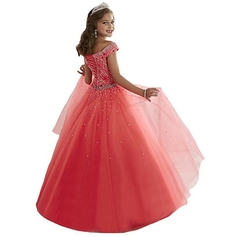 Wholesale New CheapLittle Girls Pageant Dresses wear 2022 Jewel Neck Crystal Beads Formal Tulle Party Dress for Teen Kids Flowers Gowns, Water melon
Wholesale New CheapLittle Girls Pageant Dresses wear 2022 Jewel Neck Crystal Beads Formal Tulle Party Dress for Teen Kids Flowers Gowns, Water melon